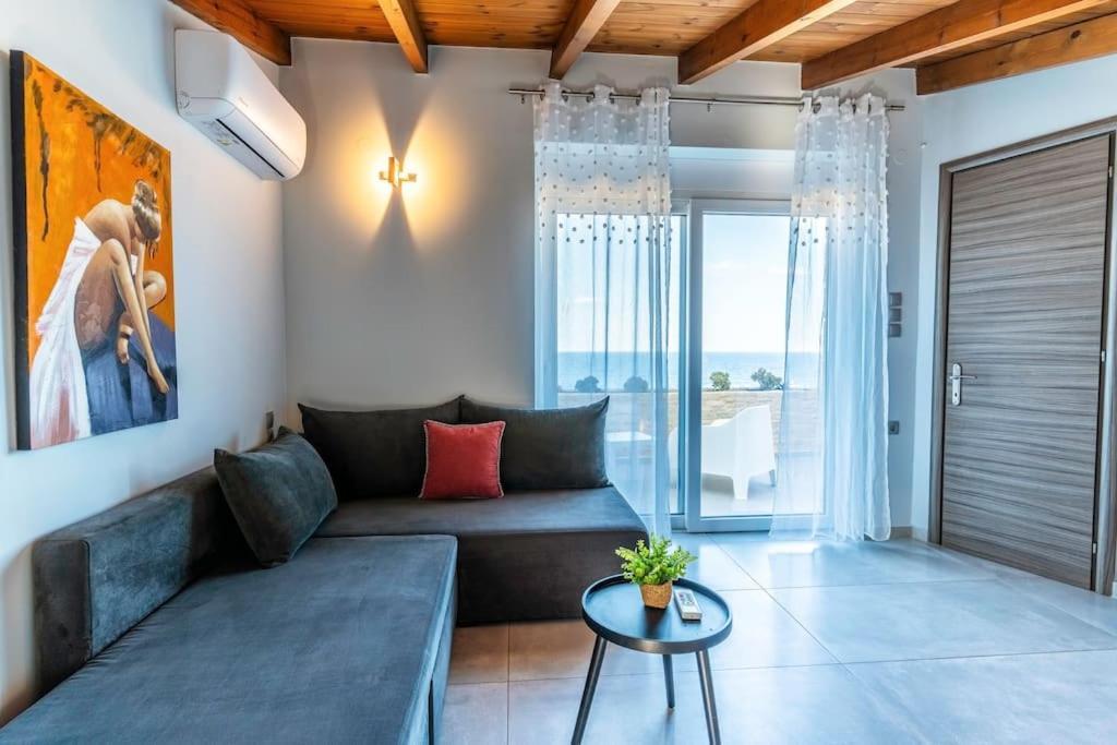 Zefyros Suite , Seafront Retreat ! Pánormos Exterior foto