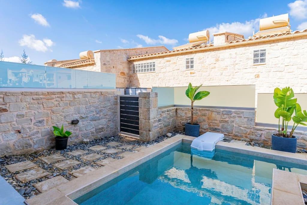Zefyros Suite , Seafront Retreat ! Pánormos Exterior foto