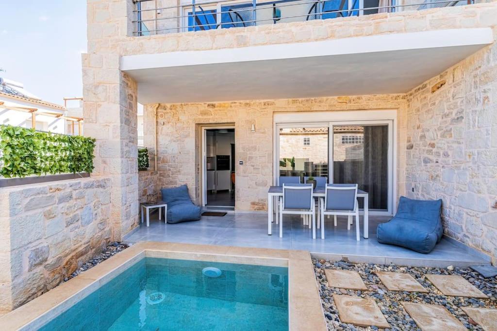 Zefyros Suite , Seafront Retreat ! Pánormos Exterior foto